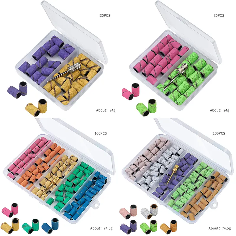 Manicure Grinding Head Sand Ring Electric Grinder Manicure Sand Ring Box Assembly Bearing