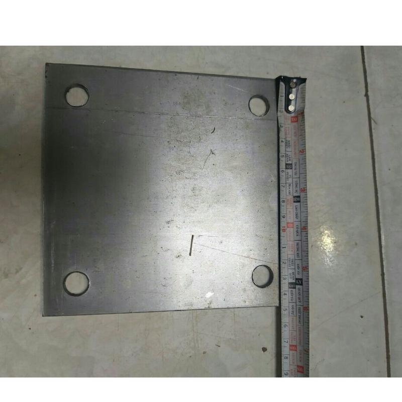Bản mã tấm sắt thép inox vuông chân đế cột sắt nhiều loại 10 12 15 20 25 30 3