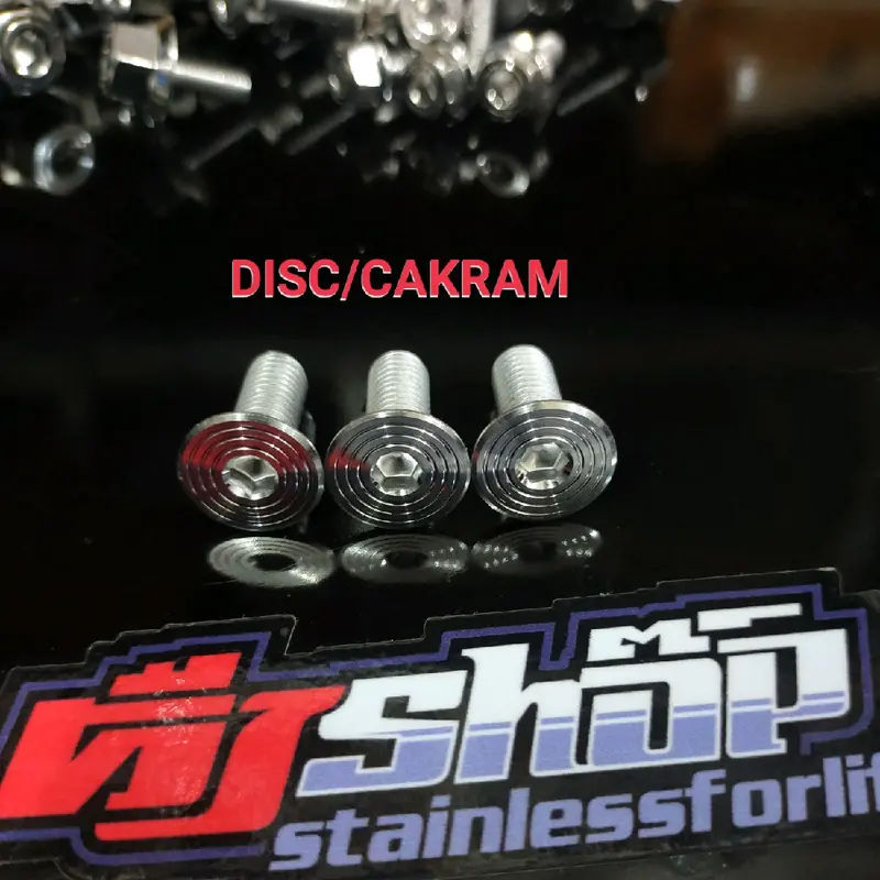 NEW baut probolt 2 KUNCI hexagon NMAX/AEROX NEW Steinlis Heng original anti karat 8