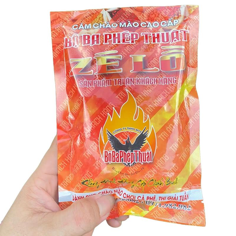 Cám Zé Lồ Bộ Ba Phép Thuật dành cho chim cảnh