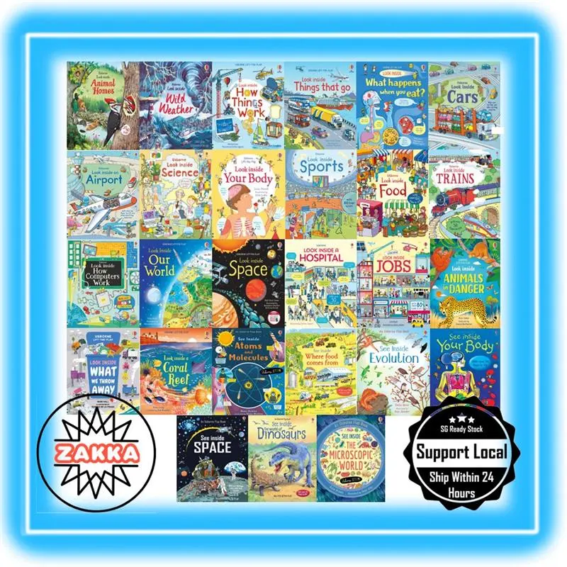 Usborne Look Inside / See Inside /Questions And Answers Children Book