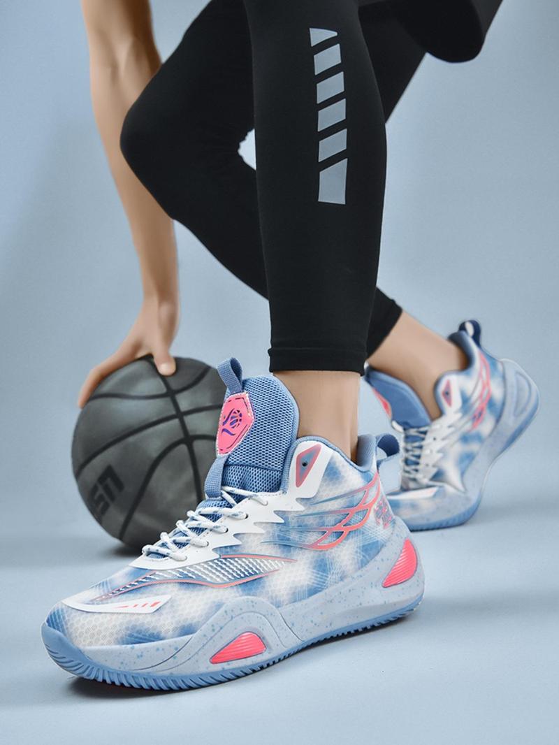 Product Introduction of Men's Sporty Breathable Basketball Shoes, Casual Comfortable Non-slip Basketball Shoes, Basketball Footwear for All Seasons 8