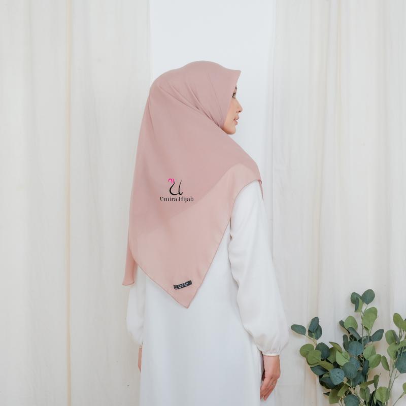L HAURA SCARF HIJAB MALAY SYAR'I Empat Nyaman Oval Polycotton 6