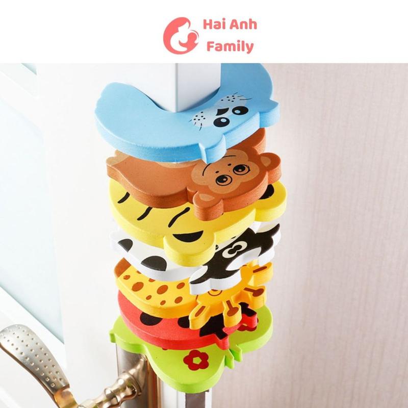 Miếng xốp chặn cửa chống kẹt tay cho bé
