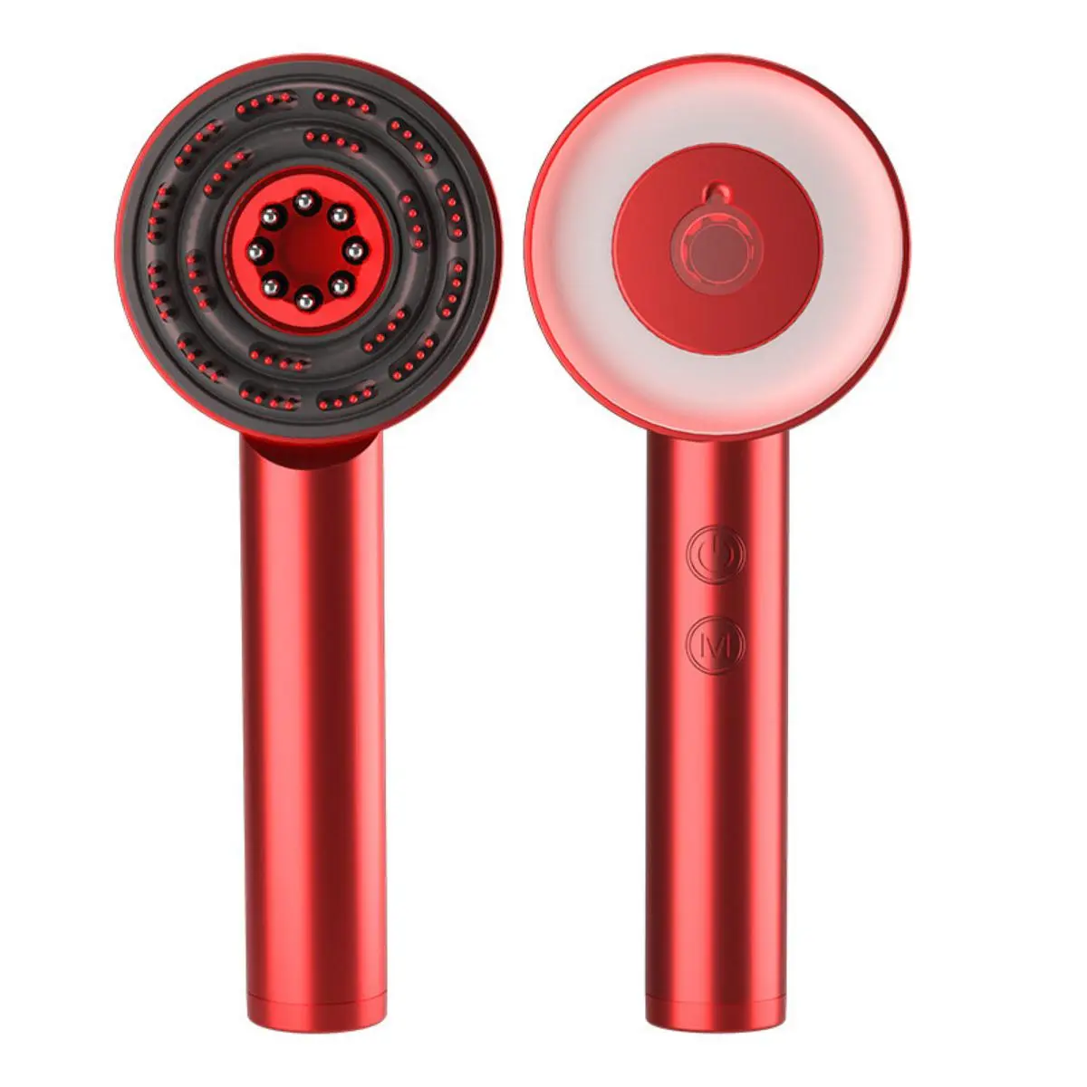 USB Rechargeable Electric Scalp Massager, Portable Handheld Hair Massage Comb, Hair Care & Massage Tool for Home & Travel