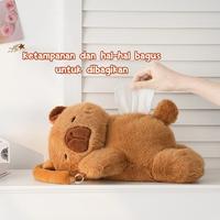Gambar Vinnatsu Capybara  Tempat Tisu Car Tissue Holder Kotak Tisu Boneka Gantung Rumah Capybara  Capybara Car Tissue Holder Kreatif  Kotak Laci Hewan Peliharaan Lucu  Set Menggantung - Capybara1 dari Vinnatsu Kab. Tangerang 4 Tokopedia