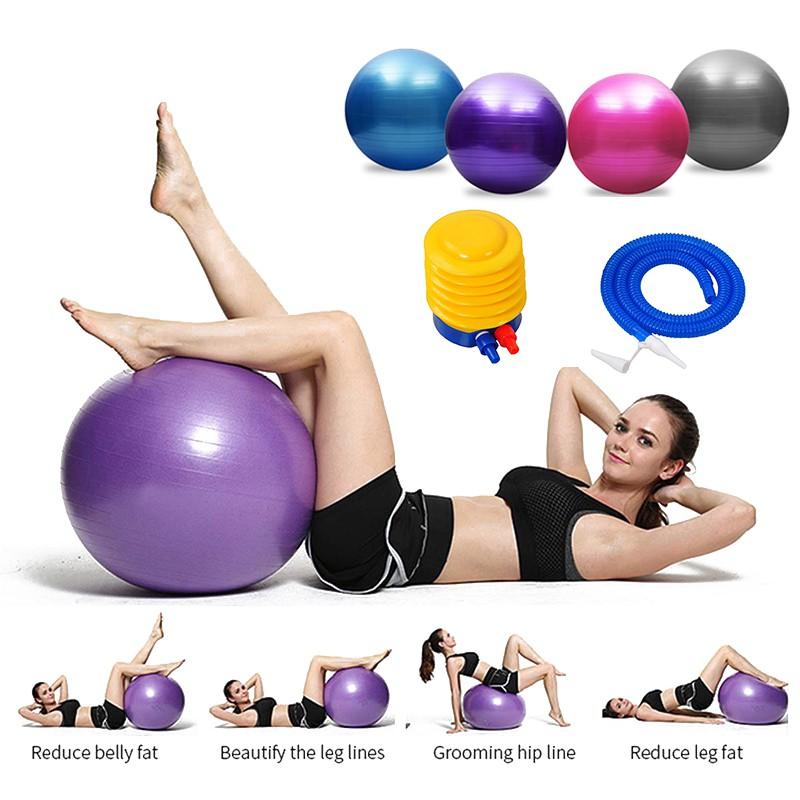 Fitness Sports Yoga Ball Bola Pilates Balance Fitball Exercise - TikTok ...