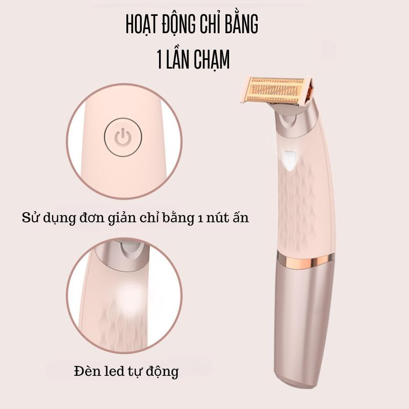 Máy cạo lông diện, làm sạch lông cạo râu toàn thân, máy cạo lông đa năng nam và nữ, dao cạo lông, daocaodanang daocaolongmini 5