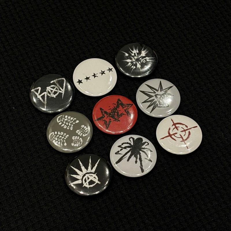 Bad Choices | Huy hiệu tròn phụ kiện cài áo kích thước 3cm