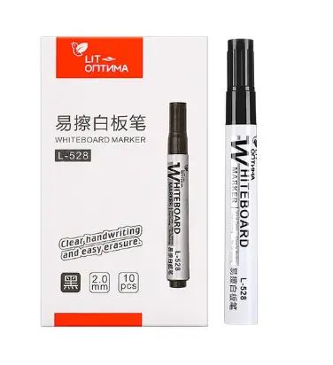 [Combo 10 bút] Bút Dạ WHITEBOARD L-528 Viết Bảng Trắng Xóa Được 2