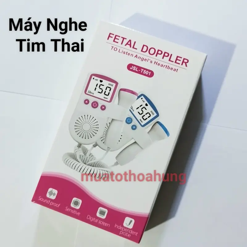 Hổ Trợ Cho Mẹ Bầu Dụng Cụ Nghe Tim Thai Cầm Tay, Thiết Bị Nghe Tim Thai Nhi Tại Nhà 7
