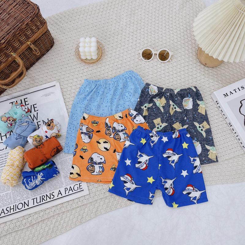 [ Bảng Màu Mới] Quần Chục Đùi Cotton Cho Bé Trai Bé Gái Từ 1-5 Tuổi (7-17kg) 5