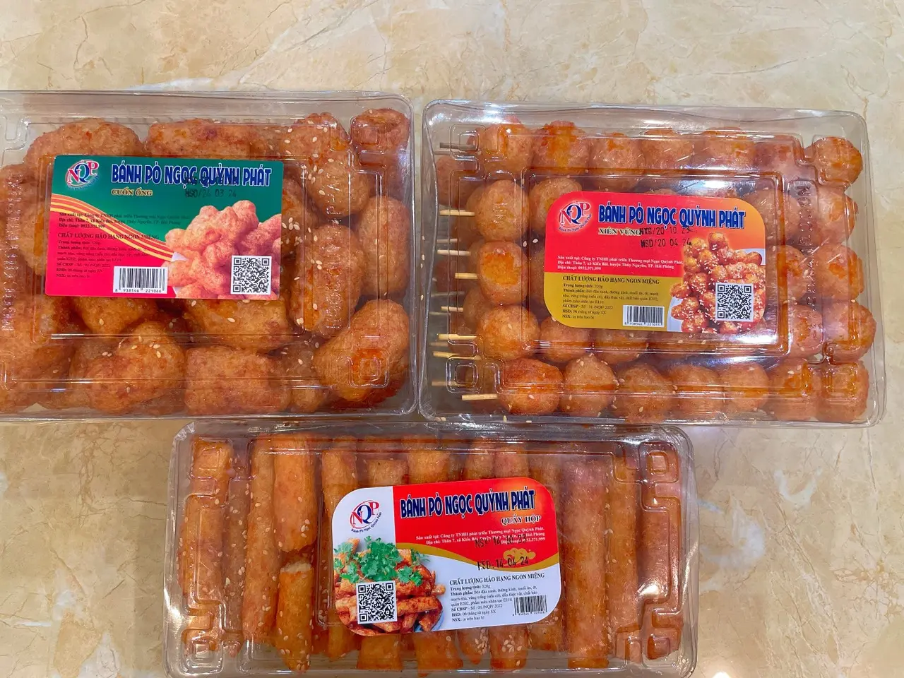 bánh pò quẩy hộp ăn vặt tuổi thư chỉ 26k Cay Snack Cay Snack