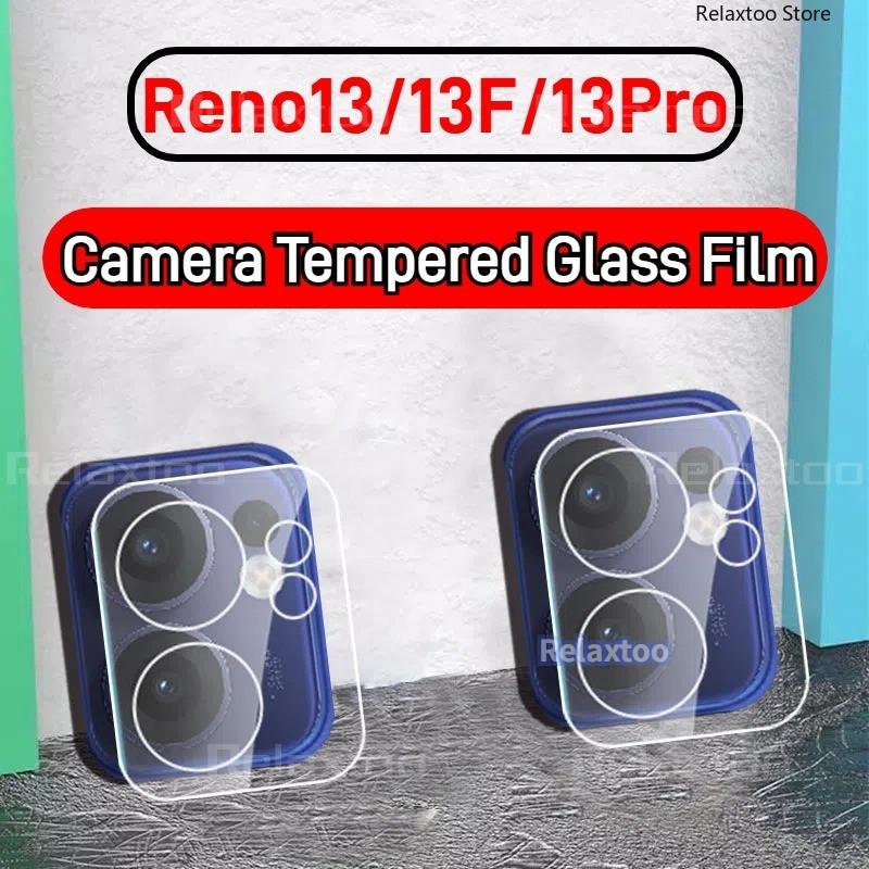 Phim Kính Bảo Vệ Camera, Dành Cho OPPO Reno13 F 5G Và Oppo Reno 13 Pro F 13Pro 13F, Reno13F Reno13Pro 5G 2025, Thiết Kế Cong 3D Toàn Bộ Ống Kính Camera, Bảo Vệ Kính Cường Lực, Phim Điện Thoại Ống Kính Sau