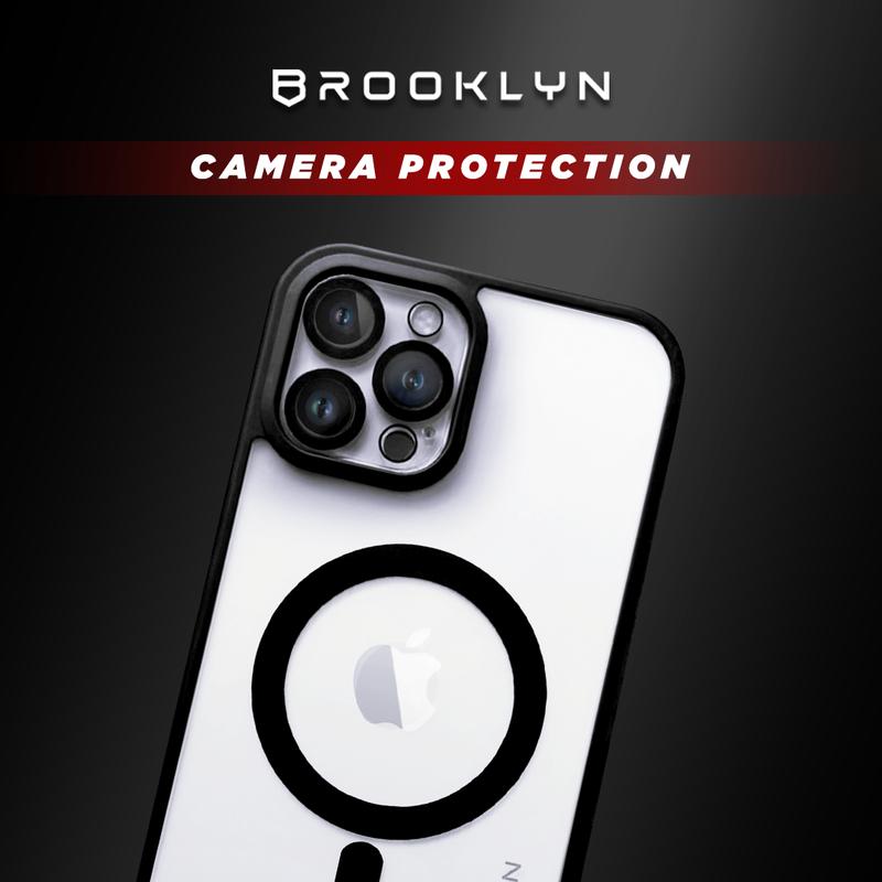 Brooklyn Black Edition MagSafe Casing For iPhone 15/14/13/12 Pro/Max/Mini Case Protection 3