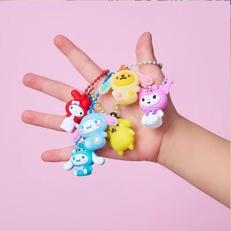 Đồ Chơi Sanrio, Hộp 40 Lưới, Quà Tặng Trẻ Em Dong Le, Búp Bê Mới, Đồ Chơi Hộp BD 4