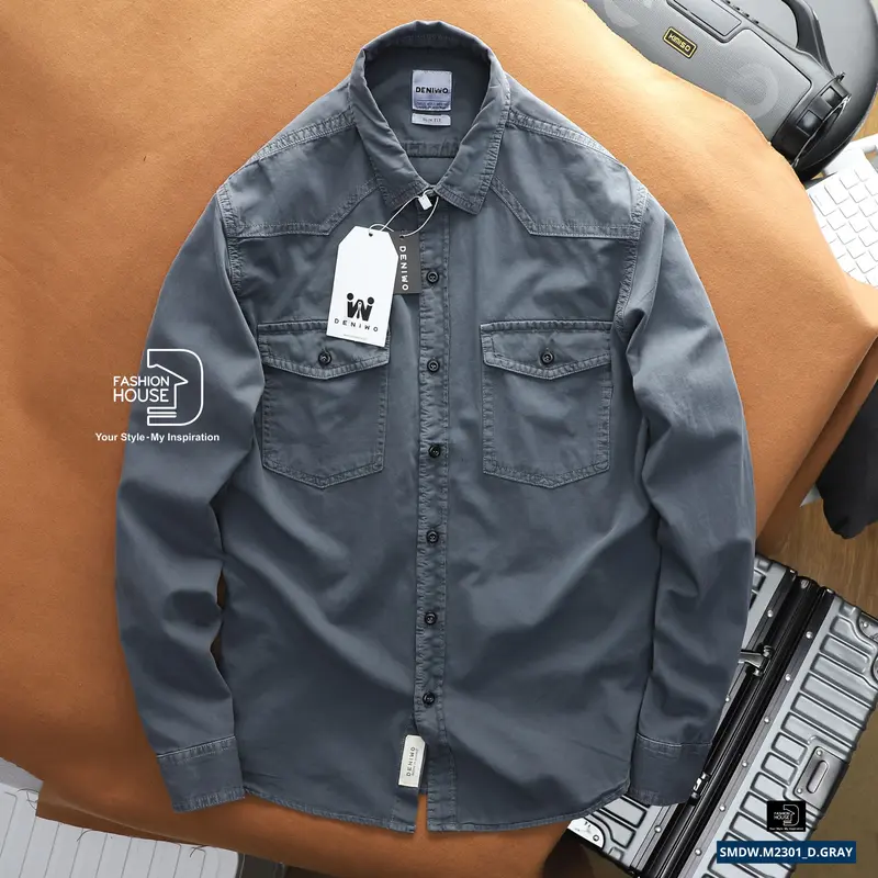 Áo sơ mi Denim SMDW.M2301 3
