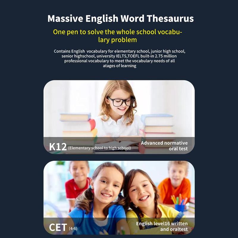 Product Introduction of 116 Language Translation Scanning Reading Pen Scanning Translation Pen 45