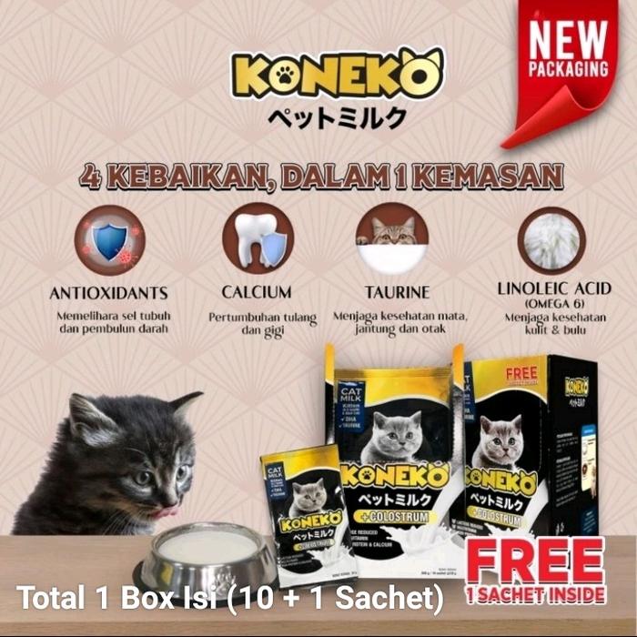 Gambar SUSU KUCING KONEKO/SUSU KONEKO/SUSU KUCING MURAH dari Trias Petshop Kota Surabaya Tokopedia