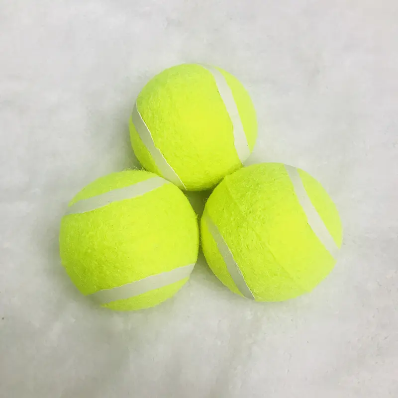 Ijygrdk-Bóng Tennis Cao Su Bền, Không Độc Hại, Đồ Chơi Cho Chó, Trò Chơi Bắt Thú Cưng, Huấn Luyện, 6.5 Cm 3