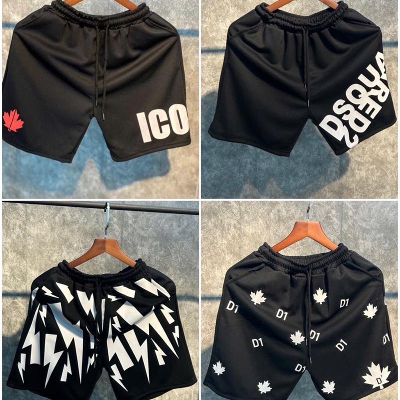 Quần đùi nam phong cách boy phố in chữ cá tính thời trang