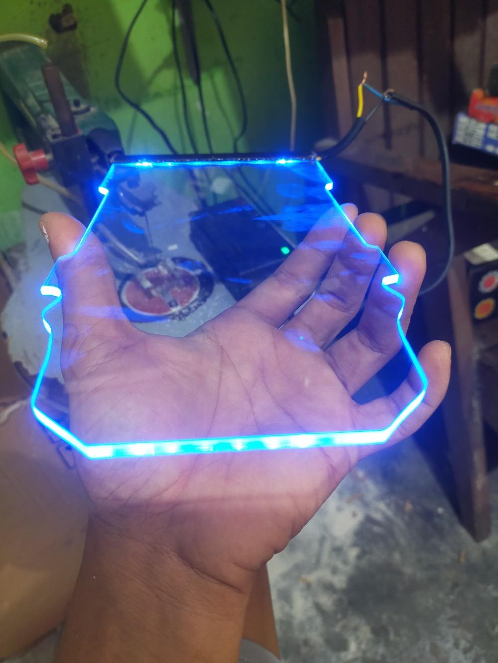 akrilik mudflap penahan lumpur vixion