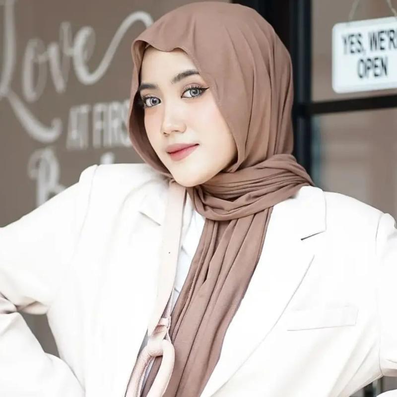 Pashmina Kaos Meleyot Jersey Premium/Pashmina Jersey Kaos/Pashmina Kaos Rayon Jersey/Pashmina Kaos Rayon Flowy Turkey Shawl letoy