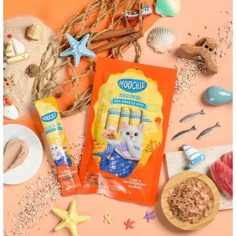 ￼Moochie Fairy Puree Tuna & Katsuobushi For Cat 75gr 2