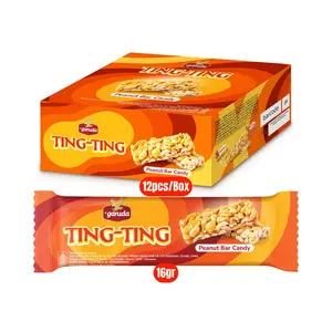 Garuda - TingTing Peanut Bar Candy (16gr/pcs) - GRD