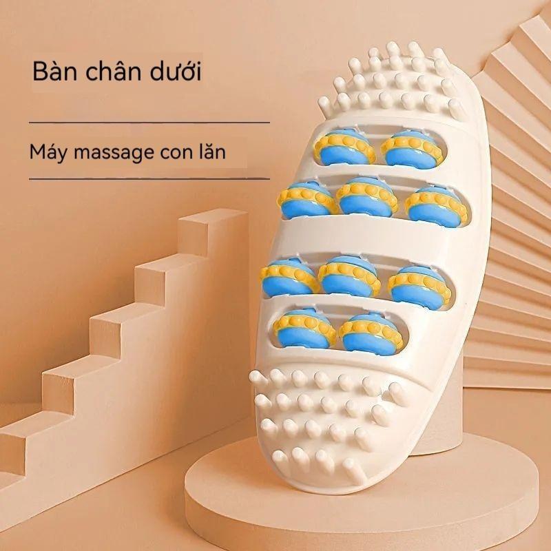 Máy Massage Con Lăn Chân Thư Giãn Bàn Chân & Bắp Chân Dụng Cụ Massage Tại Nhà Và Spa