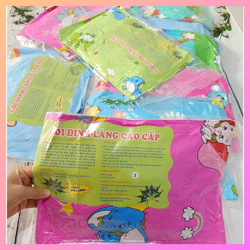 Gối đinh lăng cho bé trai và bé gái