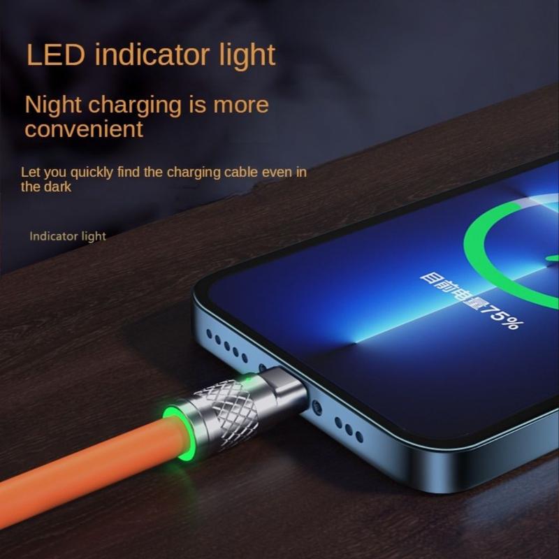Cáp Sạc Nhanh 3 Trong 1 6A Đầy Đủ Cổng [ BH 6 Tháng ] - 3 Cổng Bằng Silicone Và Hợp Kim Kẽm Cực Bền Và Chất Tốt Phụ Kiện Sạc Điện Thoại 6