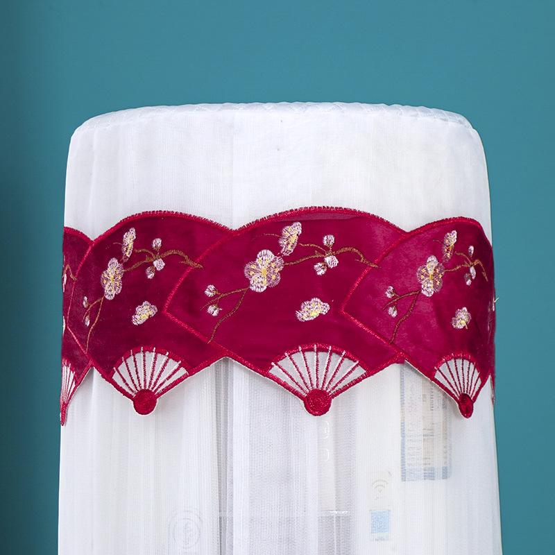 Product Introduction of New Model No-Remove Air Conditioner Cover for Cylinder Vertical Cabinet Machine, Round Living Room Air Conditioner Dust Cover for Gree Midea 32