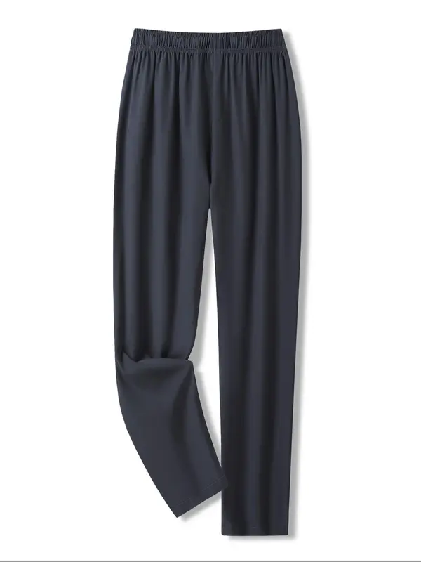 Women's Solid Color Drawstring Waist Sports Joggers, Casual Lightweight Straight Leg Pants for Summer, Ladies Sportswear for Indoor Outdoor Wear 7
