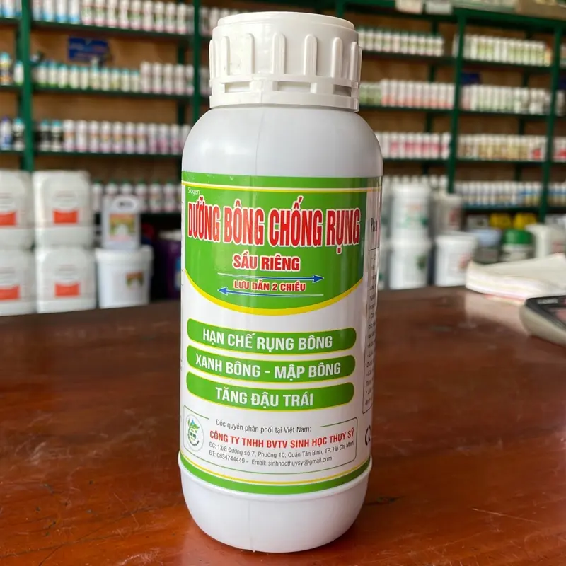 Phân bón dưỡng bông chống rụng cho cây sầu riêng 0