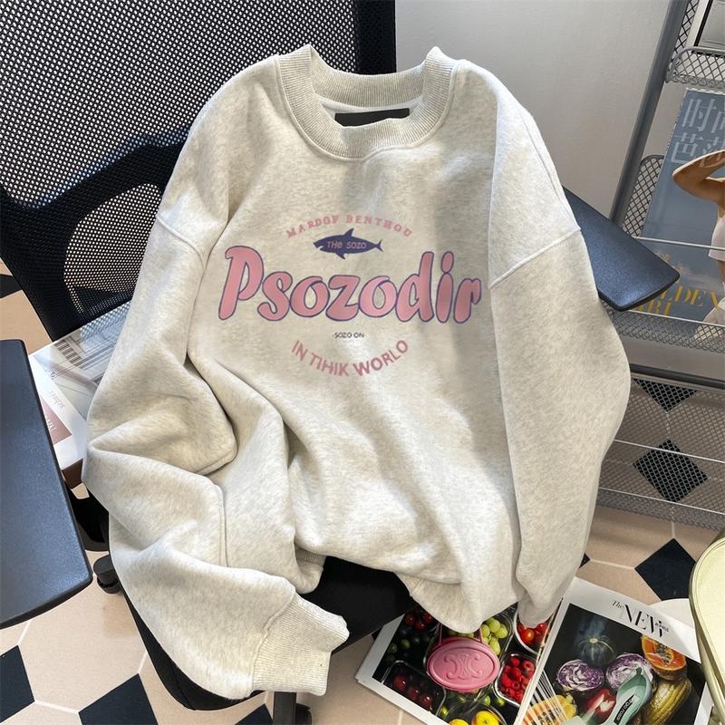 Áo sweater nữ .áo hoodie nỉ cổ tròn chất nỉ bông 2 mặt dày đẹp in hình nơ xanh 7