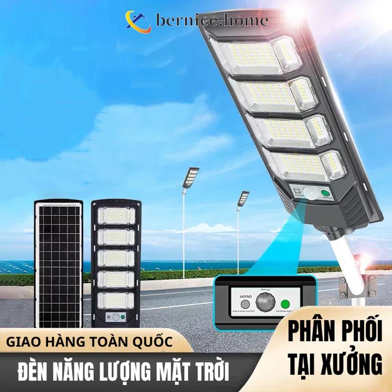  Đèn đường năng lượng mặt trời ngoài trời không thấm nước tất cả trong một đèn sân vườn năng lượng mặt trời 