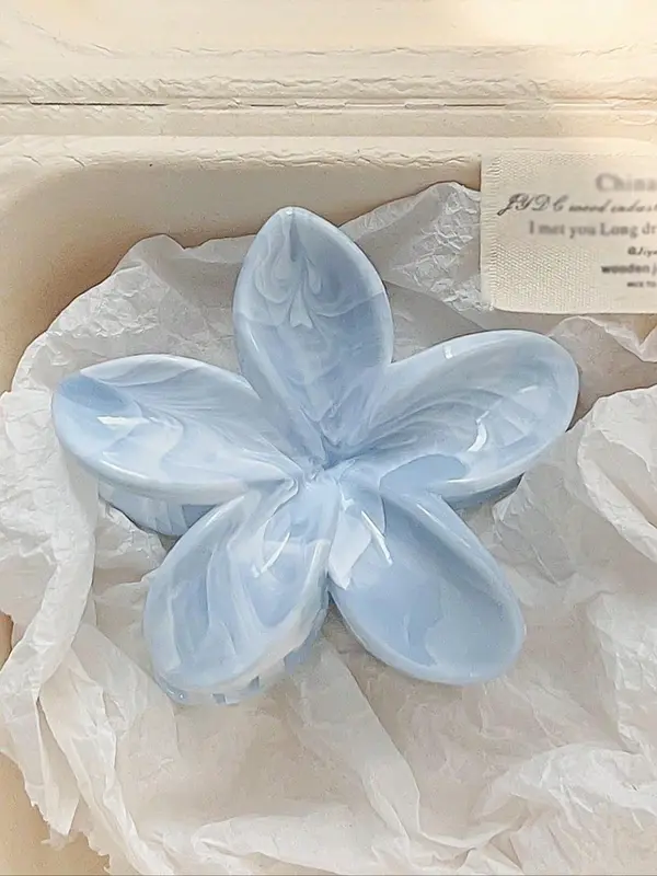 Minimalist Temperament Flower Design Hair Claw, Casual Versatile Hair Accessories for Women, Trendy All-match Hair Accessories for Daily Use 0