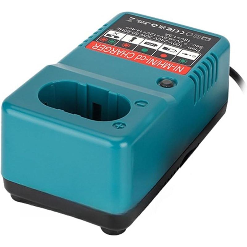 Ni-MH Ni-Cd Charger for Makita, DC1804T Charger Compatible with Makita ...