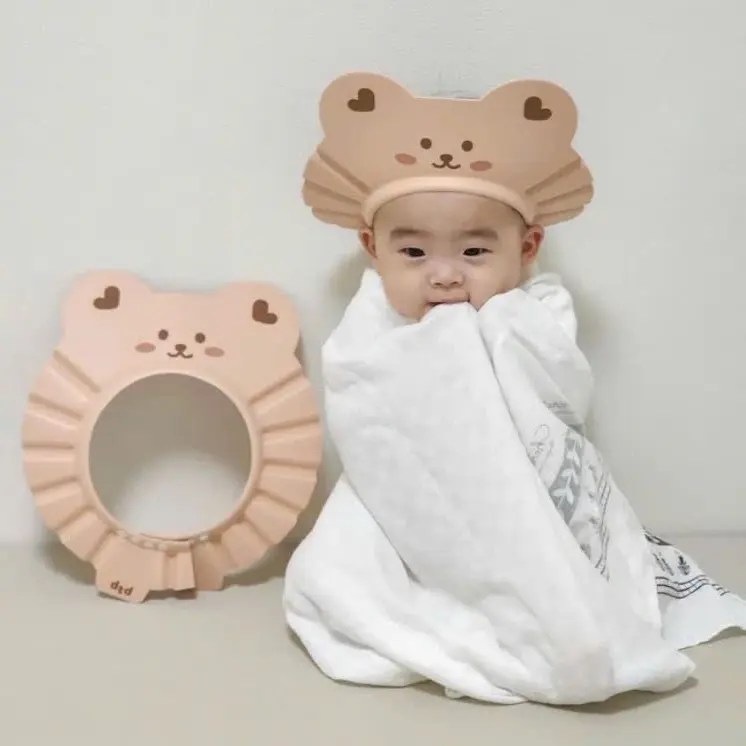 Mũ tắm cho bé, tránh nước vào tai hay vào mắt con các mẹ nhé khan 2