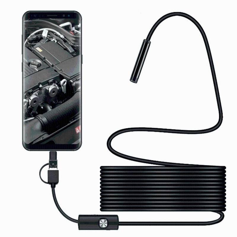 Product Introduction of Endoscope Camera Snake Sewer Industrial Pipings Borescope Car Inspection Camera 35