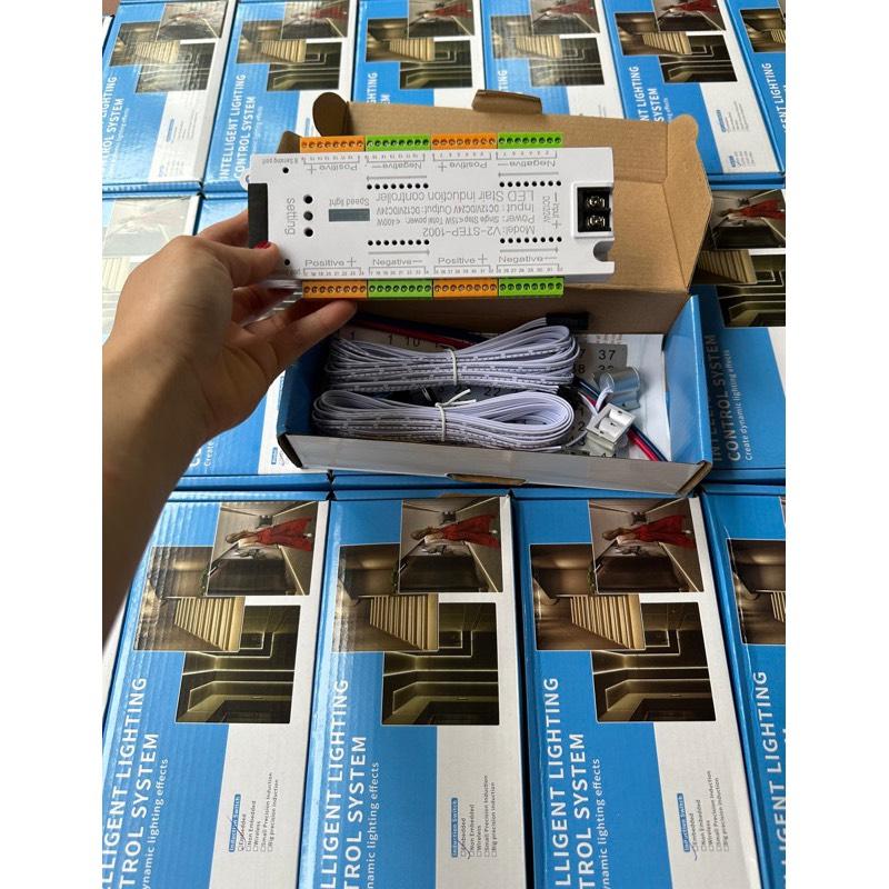 Mạch đèn cảm biến cầu thang thông minh cảm biến bước chân cao cấp, đèn cầu thang cảm ứng dùng điện 12v 24v