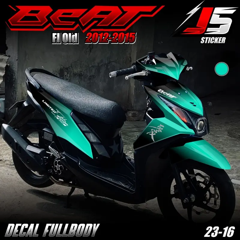 (COD) TERBARU Decal Sticker Honda Beat Fi Old Full body - Stiker Skottlet Variasi Beat Fi Lama 2012 2013 2014 2015 Fullbody Desain Mlotif Gradasi Warna Simple Minimalis 23.16 4