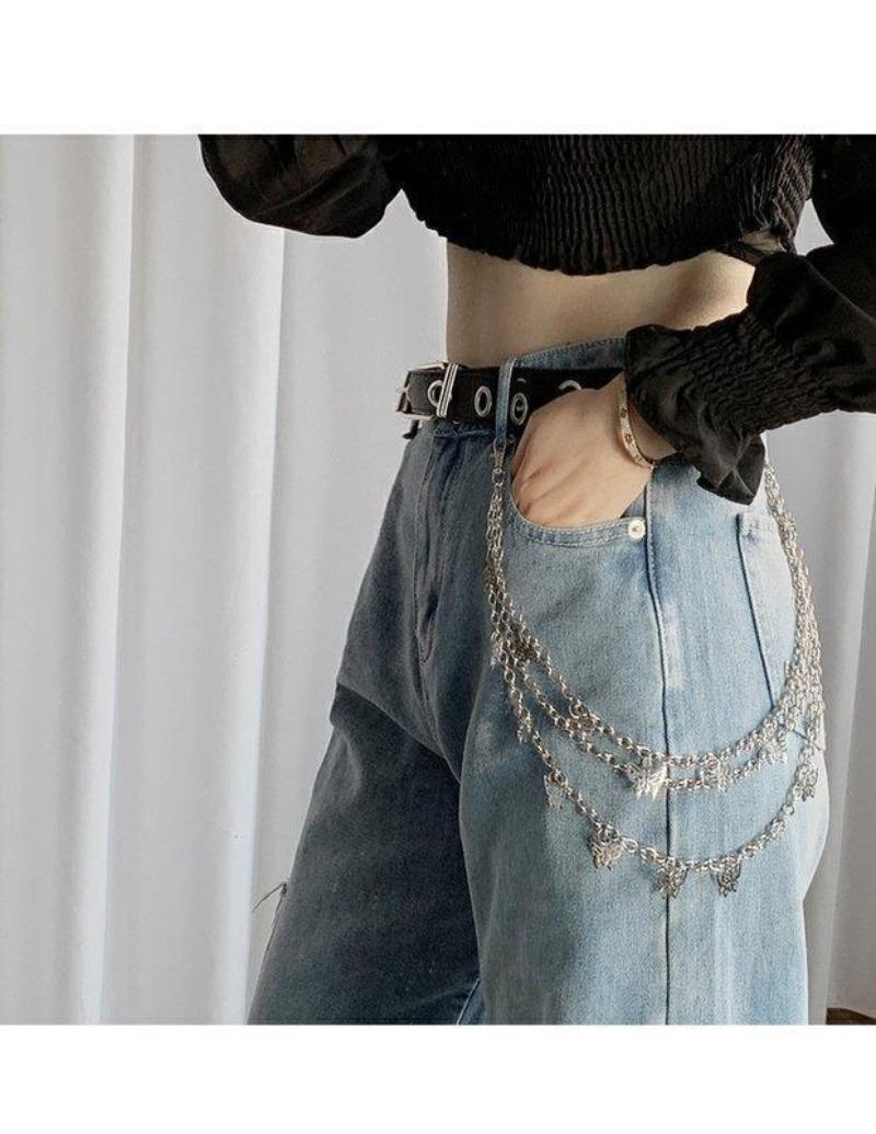 Product Introduction of Thắt Lưng Nữ, Phong Cách Instagram Ngầu, Phụ Kiện Dây Chuyền Xích, Phụ Kiện Treo Hip-Hop, Dây Chuyền Đeo Hông, Thắt Lưng Punk, Cho Quần 0