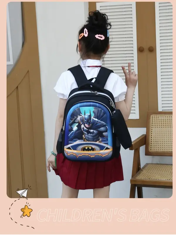Balo bé trai, bé gái lớp 1, lớp 2 (15-25kg) 3D chống nước ( 4 mẫu) 8