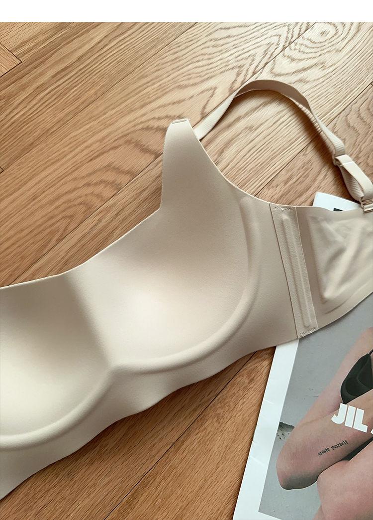 Product Introduction of Bra Lancar, untuk Wanita, Tanpa Tali, Mesra Kulit, Boleh Laras, Tekan Tubi, dengan Sokongan Sisi Angkat dan Anti-Kendur, Bra Tanpa Wayar, Ketibaan Baru mini  set 13