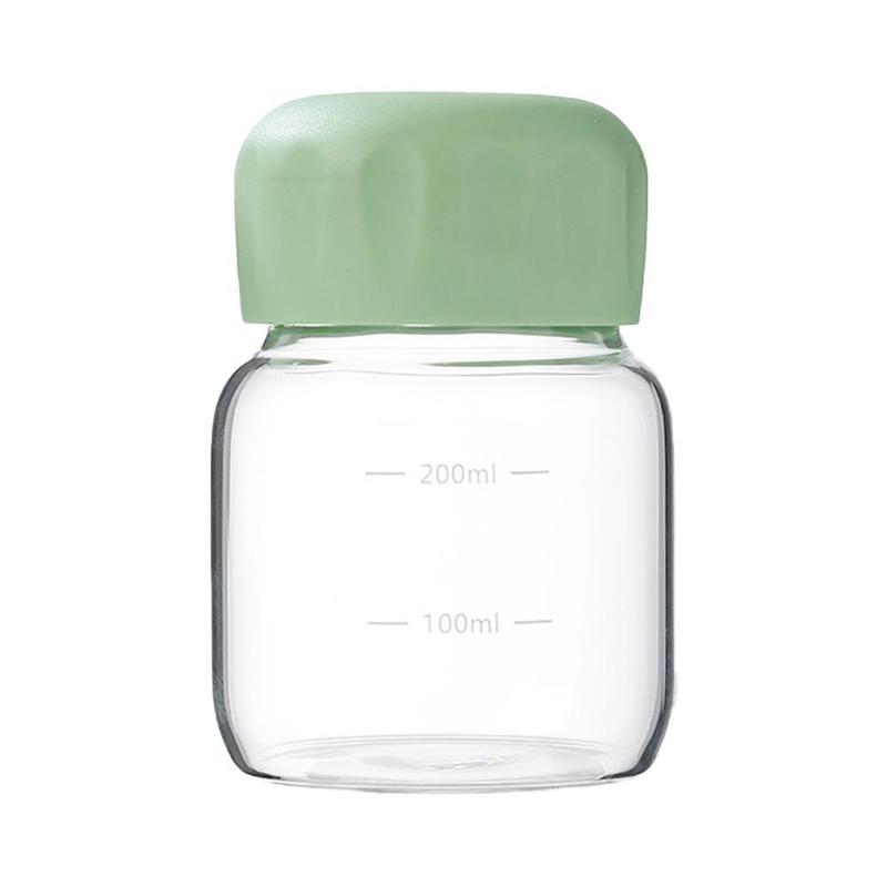 Product Introduction of Bình Nước Thủy Tinh, Dung Tích 300ml, Có Tay Áo Cốc Và Nắp, Cầm Tay Cho Gia Đình, Thích Hợp Cho Bữa Sáng, Cà Phê, Nước Ép, Sữa, R0S8 21
