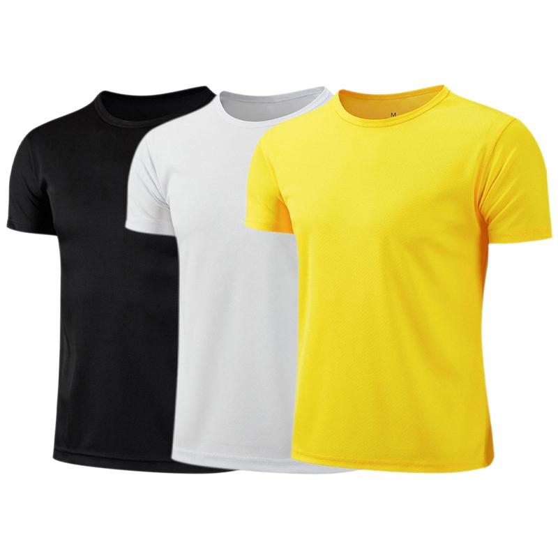 Vastwit Kids Boys 3 Pack Sports T-shirts Quick Dry Basketball Football Practice Tee Gym Running Tops 3