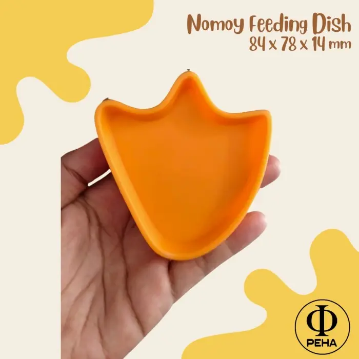 Nomoy Feeding Dish Tempat Makan Torto Tempat Makan Reptil Duck Claw - NW05 Large 3