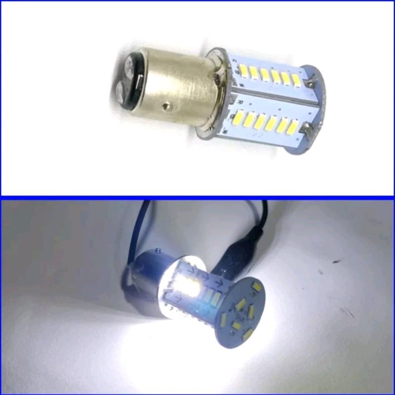 Lampu Rem Motor Running 30 LED Waterfall 1157 - Random - Motorcycle 2